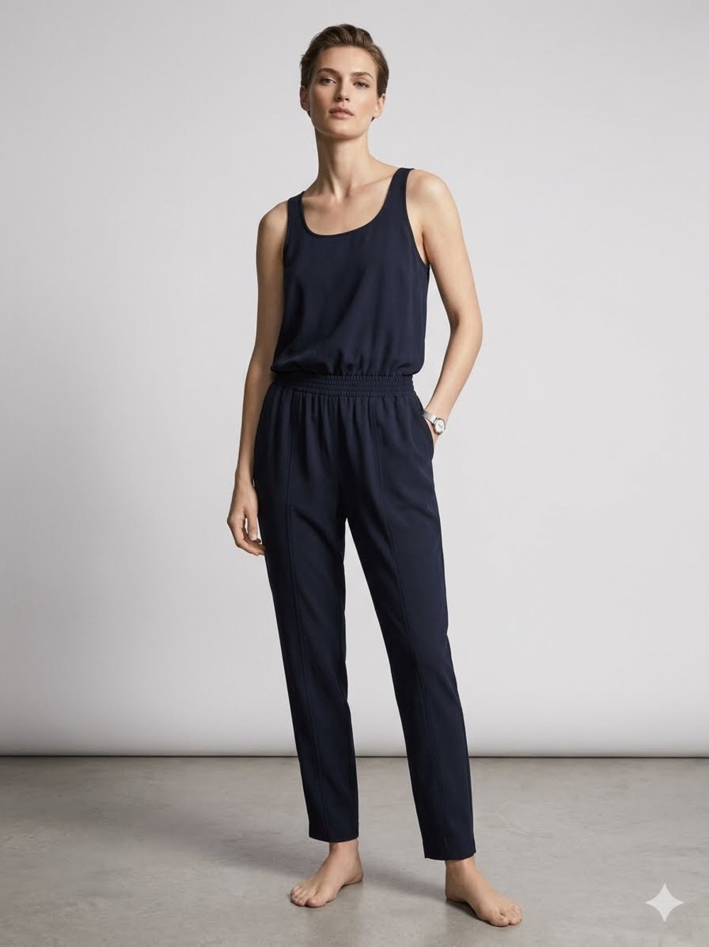 Athleta Jumpsuit Black Size 4 -SP18 596303